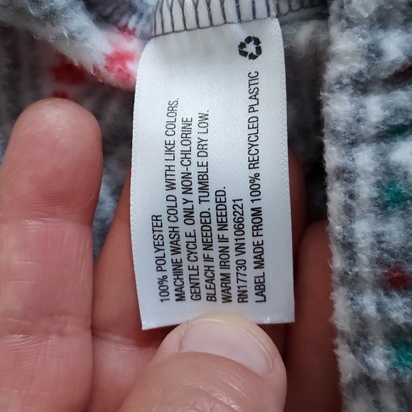 Wonder Shop Christmas pj xl grey green red - Picture 8 of 11